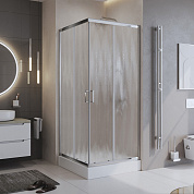 Душевой уголок BELBAGNO UNO-195-A-2-100-CH-CR
