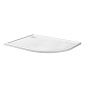 Поддон из искусственного мрамора BelBagno TRAY-MR-UNO-RH-120/90-550-35-W-L-BO
