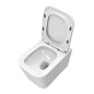 Унитаз подвесной безободковый с сиденьем и смывом ТОРНАДО BelBagno ТЕХНО (DUE-TOR) BB5171CH-TOR/SC