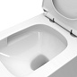 Унитаз подвесной безободковый с сиденьем и смывом ТОРНАДО BelBagno ТЕХНО (DUE-TOR) BB5171CH-TOR/SC