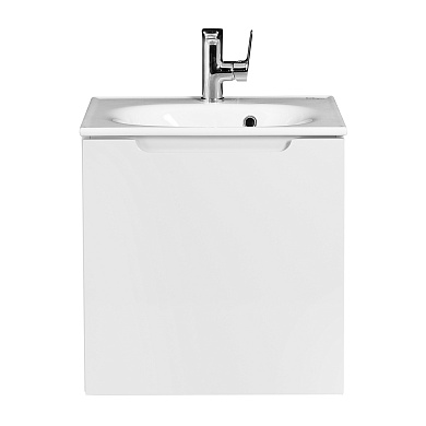 Тумба с раковиной подвесная Belbagno ETNA 500, Bianco Lucido, 496x392x400, ETNA-500-1A-SO-BL-P-R/BB1923-500