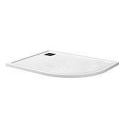 Поддон из искусственного мрамора BelBagno TRAY-MR-UNO-RH-120/90-550-35-W-L-NO