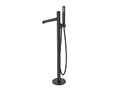 Напольный смеситель для ванны BELBAGNO UNO-FMT-NERO