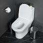 Унитаз-моноблок с сиденьем BelBagno УЮТ (LOUNGE) BB8618CPR-MN/SC