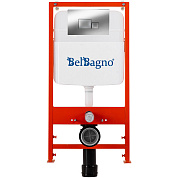 Система инсталляции для унитазов BelBagno BB026 с кнопкой смыва BB071CR