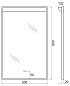 Зеркало BelBagno SPC-UNO-500-800-TCH