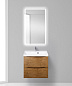 Тумба с раковиной подвесная BelBagno Marino 600, Rovere Nature, 600x450x500, MARINO-600-2C-SO-RN-P/BB600/450-LV-MR-AST