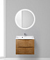 Тумба с раковиной подвесная BelBagno Marino 650 Rovere Nature, 650x450x530, MARINO-650-2C-SO-RN-P/BB650/450-LV-MR-PR