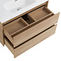 Тумба с раковиной подвесная Belbagno KRAFT 39-800, Rovere Nebrasca Nature, 810х390х515, KRAFT 39-800/390-2C-SO-RNN/BB800/390ETL