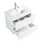 Тумба с раковиной подвесная Belbagno ETNA 39-600, Bianco Lucido, 610х390х515, ETNA39-600/390-2C-SO-BL-P/BB600/390ETL