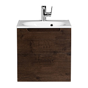 Тумба с раковиной подвесная Belbagno ETNA 500, Rovere Moro, 496x392x400, ETNA-500-1A-SO-RW-P-R/BB1923-500