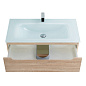 Тумба с раковиной подвесная Belbagno ETNA 1000, Rovere Bianco, 1010х460х515, ETNA-1000-2C-SO-WO-P/BB1010/465-LV-VTR-BL