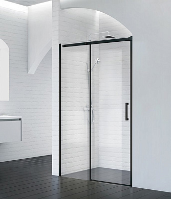 Душевая дверь в нишу BELBAGNO ACQUA-BF-1-120-C-NERO