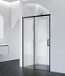 Душевая дверь в нишу BELBAGNO ACQUA-BF-1-120-C-NERO