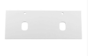 Столешница из МДФ под 2 накладные раковины Belbagno 1204x462x19 Bianco Opaco EK-120-2-BO