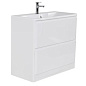 Тумба напольная с раковиной из литьевого мрамора BelBagno ALBANO 70 Bianco Lucido