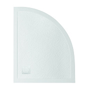 Поддон из искусственного мрамора BelBagno TRAY-MR-UNO-RH-120/90-550-35-W-L-BO