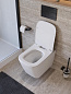 Унитаз подвесной безободковый с сиденьем и смывом ТОРНАДО BelBagno СТРУКТУРА (KRAFT-TOR) BB7106CH-TOR/SC