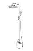 Душевая стойка Belbagno ACQUA-DOCM-CRM