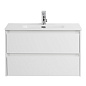 Тумба с раковиной подвесная Belbagno KRAFT 39-800, Bianco Opaco, 810х390х515, KRAFT 39-800/390-2C-SO-BO/BB800/390ETL