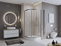 Душевой уголок BELBAGNO UNO-195-R-2-90-C-Cr