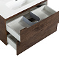 Тумба с раковиной подвесная Belbagno ETNA 39-800, Rovere Moro, 810х390х515, ETNA39-800/390-2C-SO-RW-P/BB800/390ETL