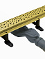 Душевой лоток CEZARES SLIDER 60 см, SLIDER-LD-60-BORO брашированное золото