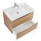 Тумба с раковиной подвесная BelBagno Marino 600, Rovere Bianco, 600x450x500, MARINO-600-2C-SO-WO-P/BB600/450-LV-MR-AST