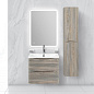 Тумба подвесная с раковиной из литьевого мрамора BelBagno ACQUA 60 Pino Scania