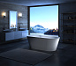 Ванна акриловая отдельностоящая Belbagno BB14 178x85