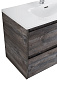 Тумба с раковиной подвесная Belbagno KRAFT 39-800, Pino Pasadena, 810х390х515, KRAFT 39-800/390-2C-SO-PP/BB800/390ETL