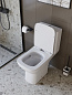 Унитаз-компакт  с сиденьем и смывом ТОРНАДО BelBagno РОМАНО (ROMANO -TOR) BB2803CP/T-TOR/SC