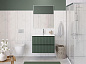 Тумба с раковиной подвесная BelBagno UNO-MINI-1000-2C-SO-VO Еловый матовый, раковина белая BB-8099-3-100