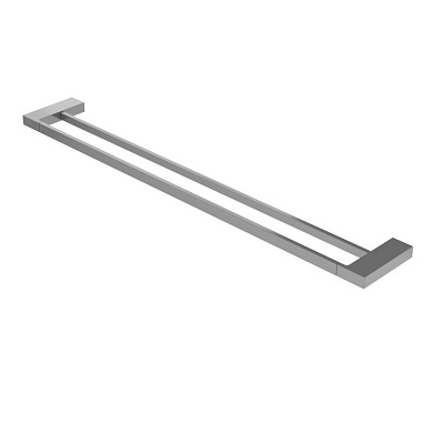 Полотенцедержатель двойной 80 см CEZARES SLIDER-THD-80-IN