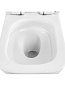 Унитаз подвесной безободковый с сиденьем и смывом ТОРНАДО BelBagno СТРУКТУРА (KRAFT-TOR) BB7106CH-TOR/SC