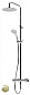 Душевая стойка Cezares LEAF-CDA-30-L-SR