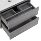 Тумба с раковиной подвесная Belbagno KRAFT 700, Cemento Grigio, 710х460х515, KRAFT-700-2C-SO-CG/BB700ETL