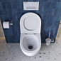 Унитаз подвесной безободковый с сиденьем и смывом ТОРНАДО BelBagno СФЕРА (SFERA-TOR) BB046CH-TOR/SC