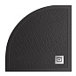 Поддон из искусственного мрамора BelBagno TRAY-MR-UNO-R-90-550-35-NERO-CR