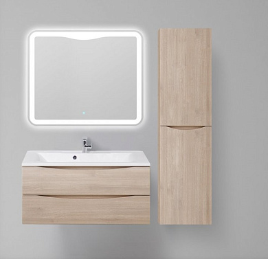 Колонна подвесная, левосторонняя Belbagno Fly-Marino 400x300x1500, Rovere Grigio, FLY-MARINO-1500-2A-SC-RG-P-L