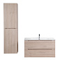 Тумба с раковиной подвесная Belbagno ETNA 1000, Rovere Grigio, 1010х460х515, ETNA-1000-2C-SO-RG-P/BB1000ETL