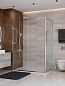 Душевой уголок CEZARES LUX-AH-FS-11-130/100-C-CR