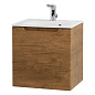 Тумба с раковиной подвесная Belbagno ETNA 500, Rovere Nature, 496x392x400, ETNA-500-1A-SO-RN-P-R/BB1923-500