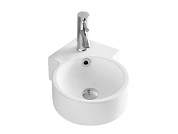 Умывальник подвесной угловой Ceramica Nova Element 310*430*125мм