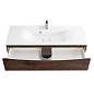 Тумба с раковиной подвесная BelBagno Marino 1200, Rovere Moro, 1200x450x500, MARINO-1200-2C-SO-RW-P/BB1200/450-LV-MR-PR