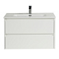 Тумба с раковиной подвесная Belbagno KRAFT 900, Bianco Opaco, 910х460х515, KRAFT-900-2C-SO-BO/BB900ETL