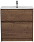 Тумба напольная с раковиной BelBagno KRAFT39-800, KRAFT39-800/390-2C-PIA-RT/BB800/390ETL