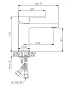 Смеситель для раковины BELBAGNO ROMANO ROM-LVM-CRM