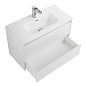 Тумба с раковиной подвесная Belbagno KRAFT 39-800, Bianco Opaco, 810х390х515, KRAFT 39-800/390-2C-SO-BO/BB800/390ETL