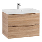 Тумба с раковиной подвесная BelBagno Marino 600, Rovere Bianco, 600x450x500, MARINO-600-2C-SO-WO-P/BB600/450-LV-MR-AST